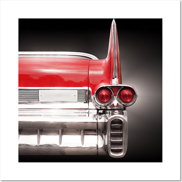 US American classic car 1958 Fleetwood Sixty Special Wall Art by Beate Gube